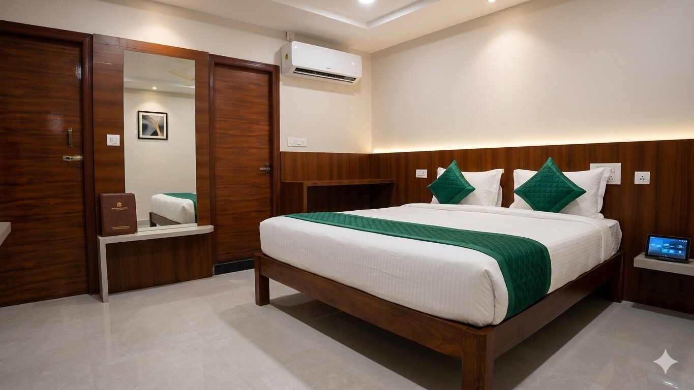 Comfortable hospitality spaces at AA Residency